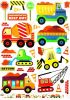 Trucks Collection - Wall Decals Stickers Appliques