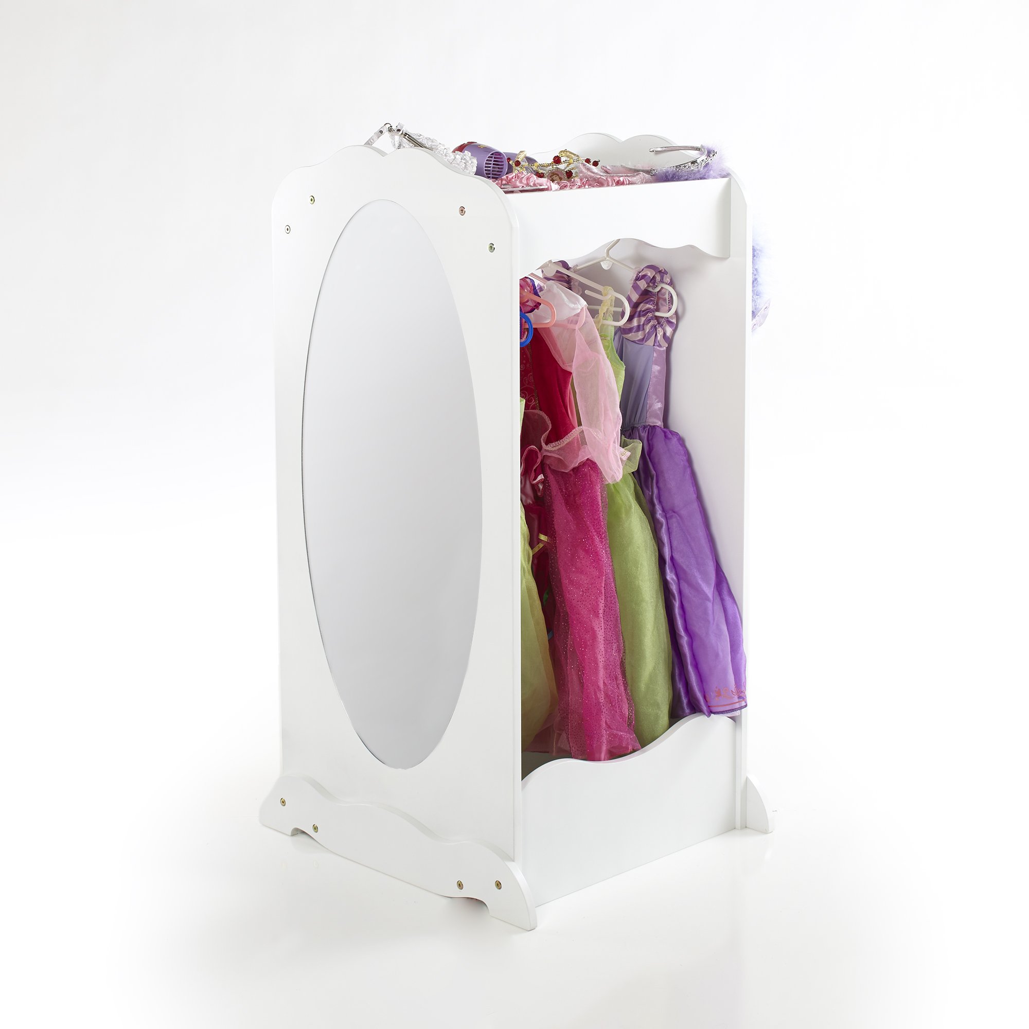 Dress Up Cubby Center White
