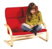 Kiddie Rocker Couch Red