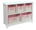 Classic White Children's Cubby Storage