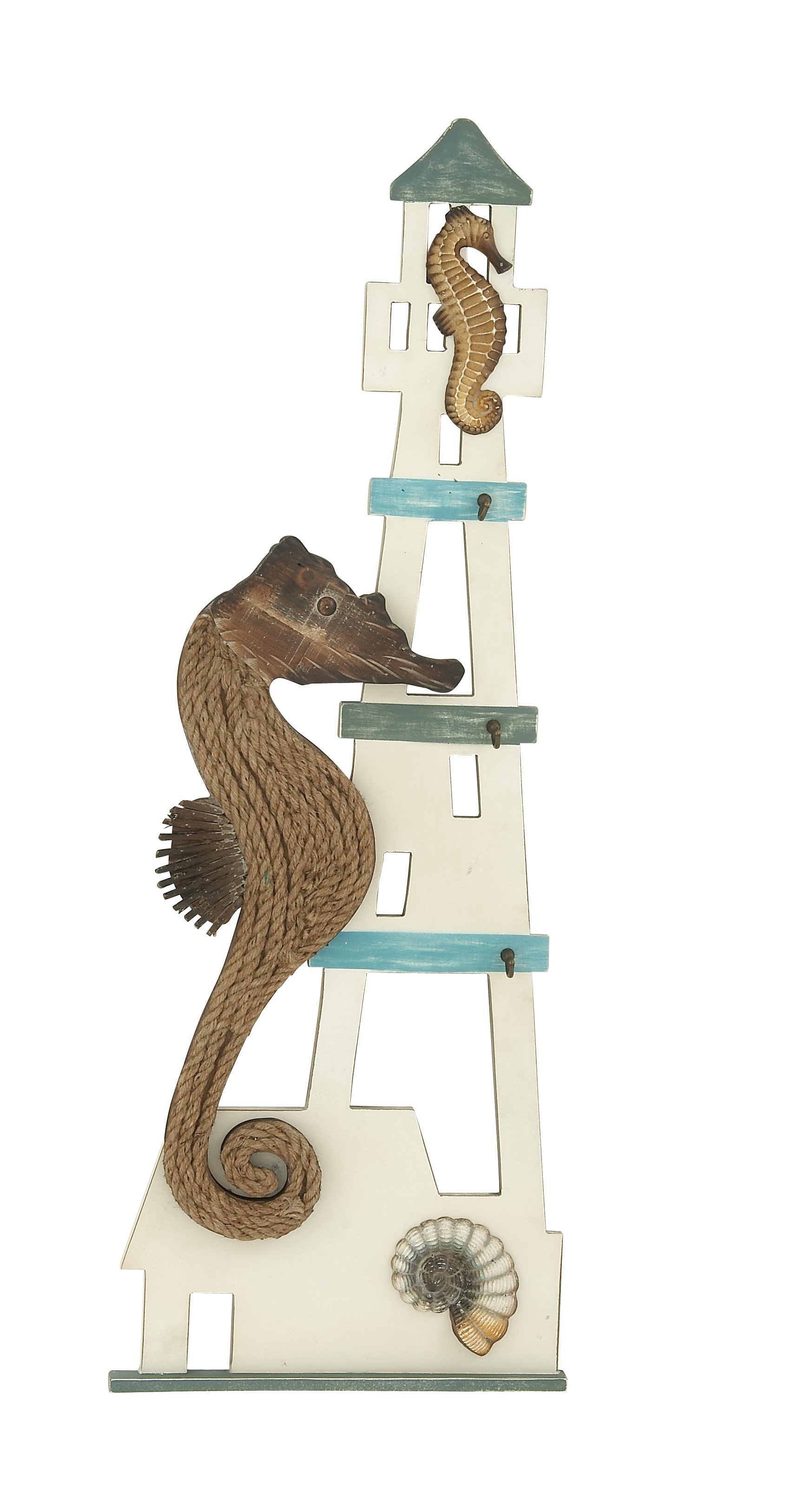 Sea Horse Wood Nautical Wall Decor