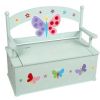 Olive Kids Butterfly Garden Bench Seat w/ Storage