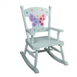 Olive Kids Butterfly Garden Rocking Chair