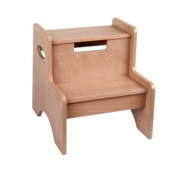 Levels of Discovery Oak Finish Two Step Stool