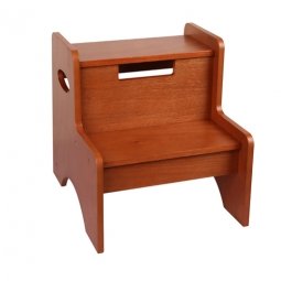 Levels of Discovery Maple Finish Two Step Stool